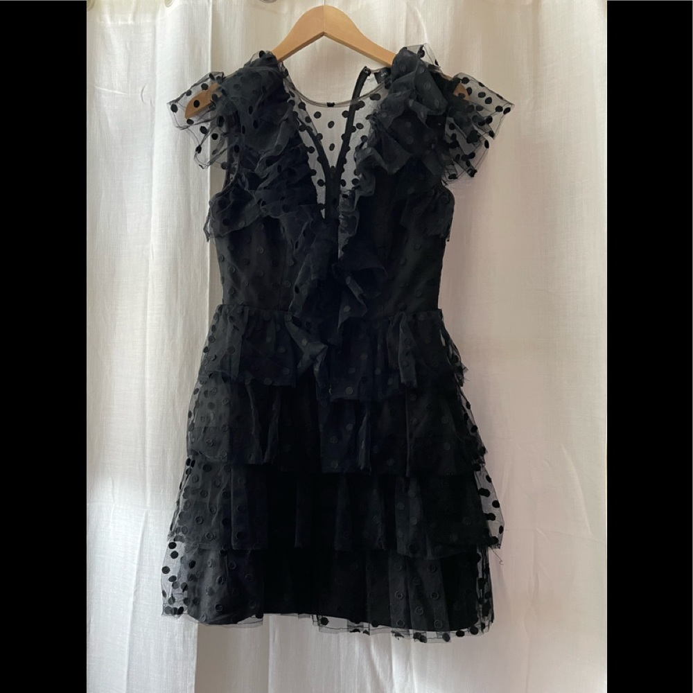 Janey Mini Dress in Black!
